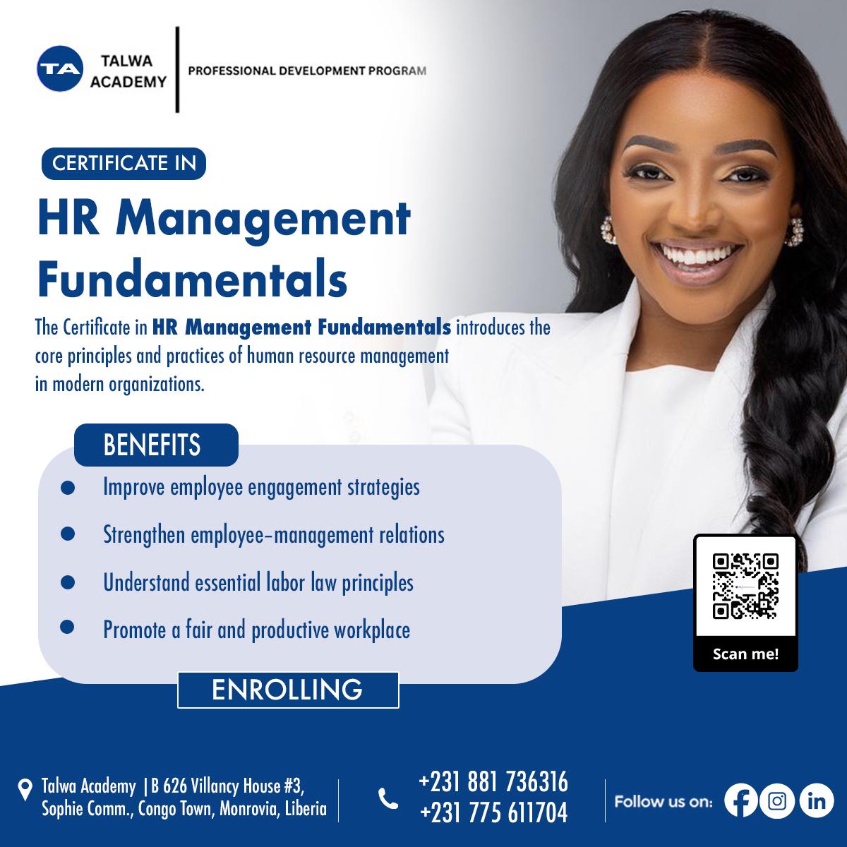 Human Resources Fundamentals